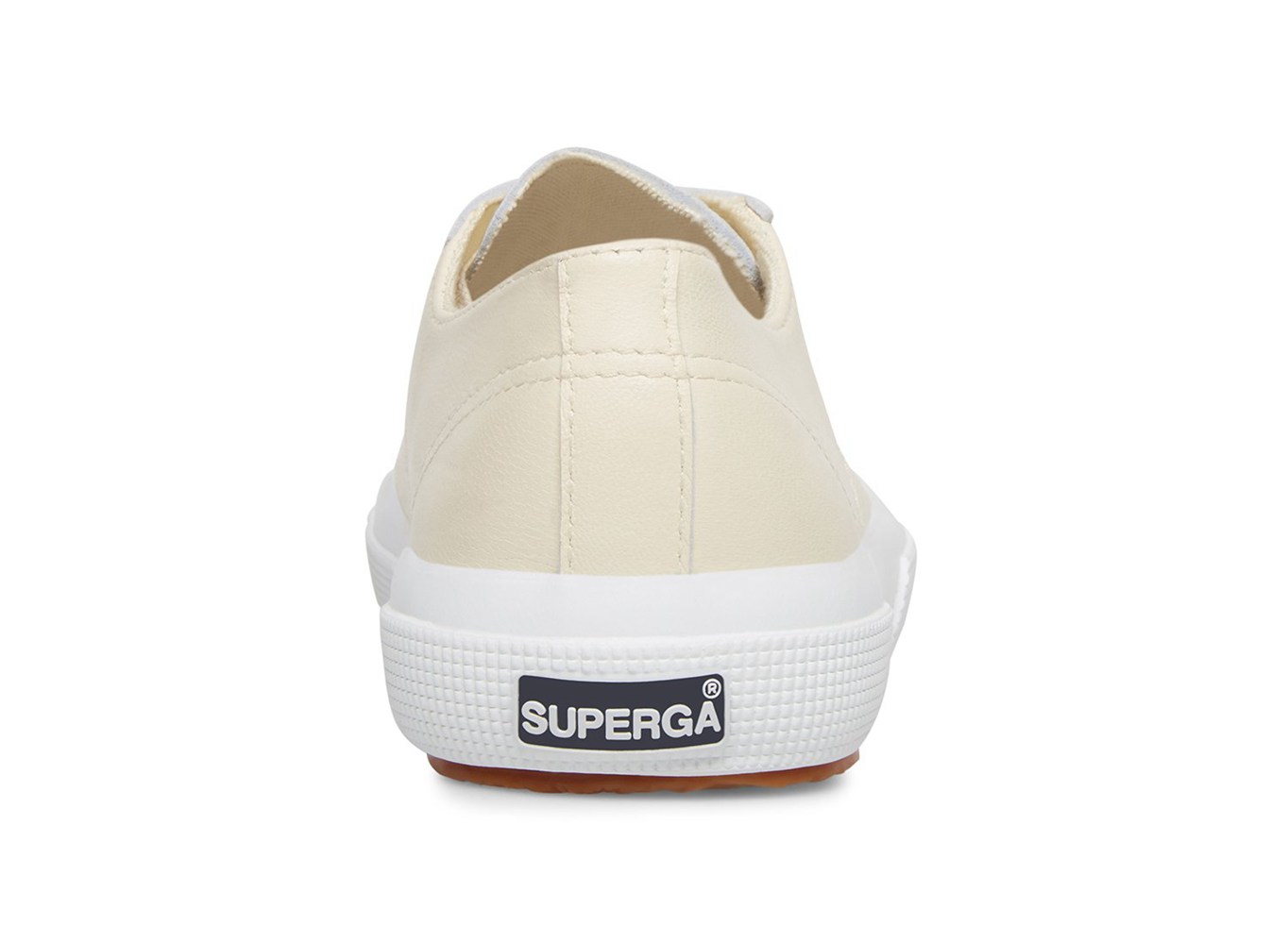 Superga Sneakers Womens - 2750 Naplngcotu Leather - Beige - SQUDW7359